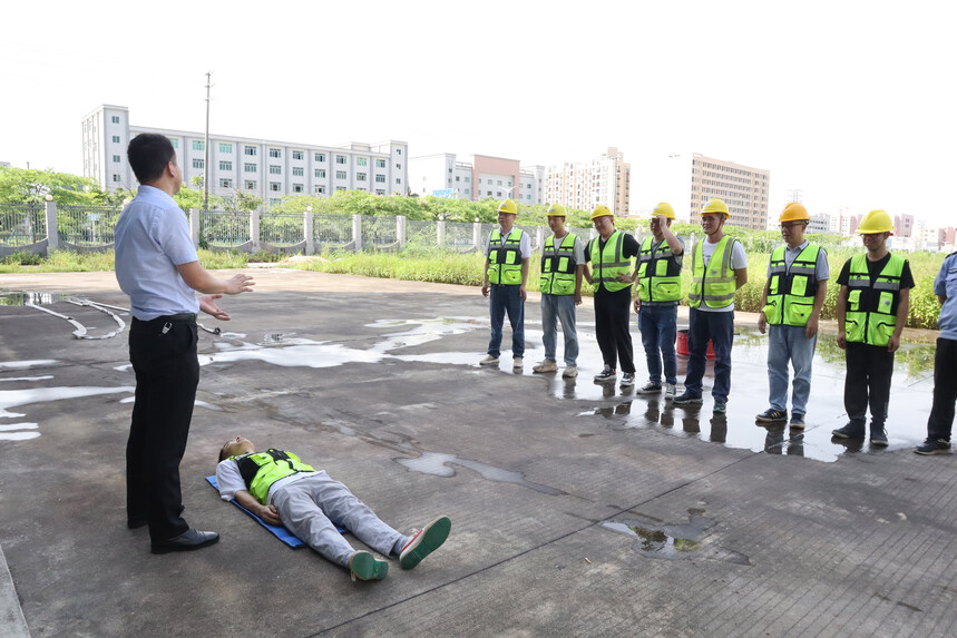  【六月安全生产月】恩平工厂组织消防演练及心肺复苏救治演练