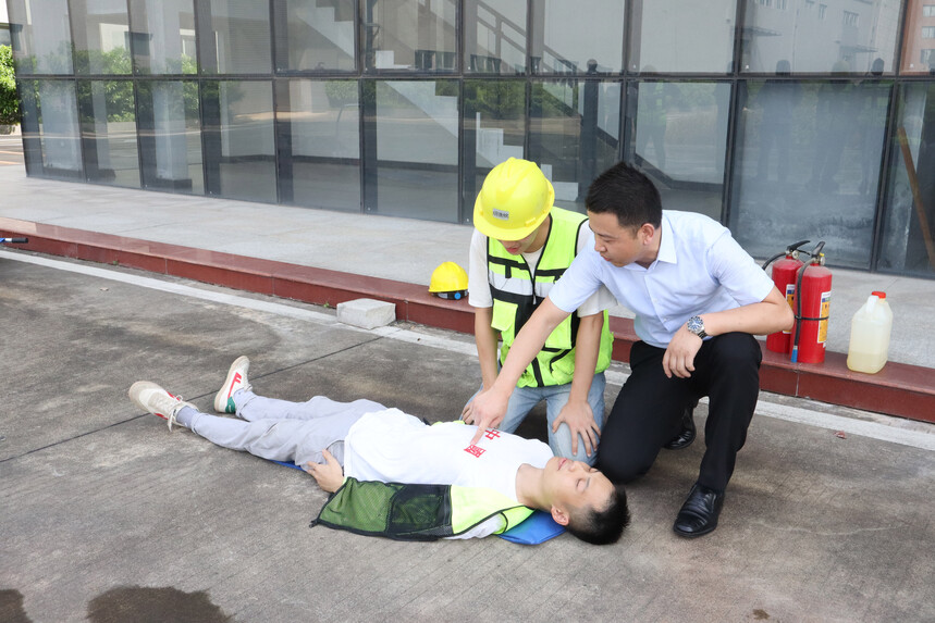  【六月安全生产月】恩平工厂组织消防演练及心肺复苏救治演练