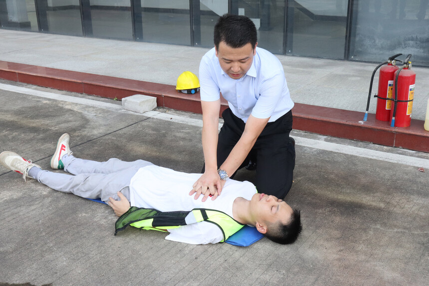  【六月安全生产月】恩平工厂组织消防演练及心肺复苏救治演练