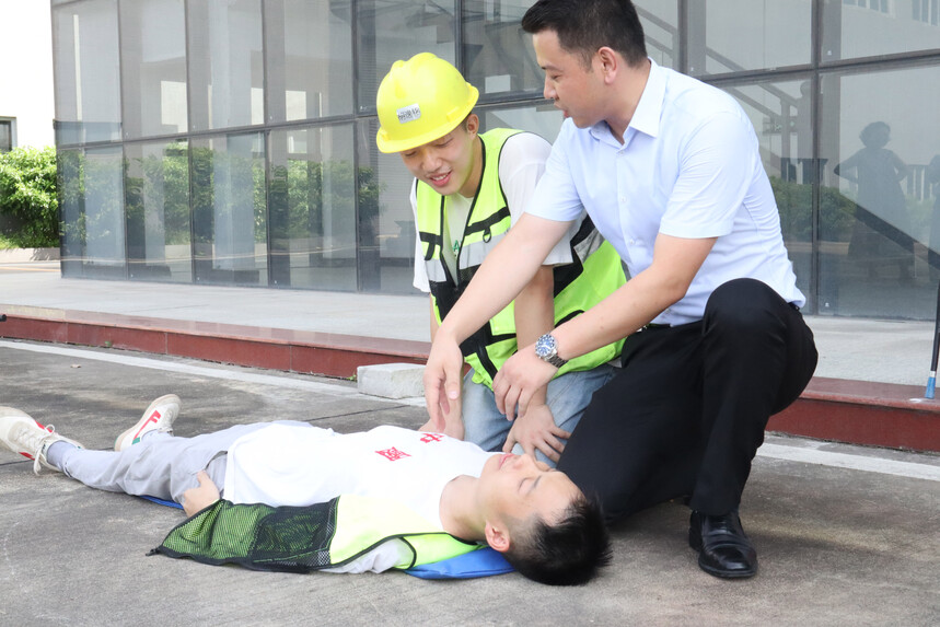  【六月安全生产月】恩平工厂组织消防演练及心肺复苏救治演练